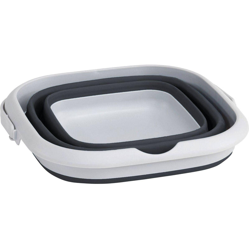 Outwell Collaps Collapsible Bucket Square w/lid Navy Night 9l Outwell - UK Camping And Leisure