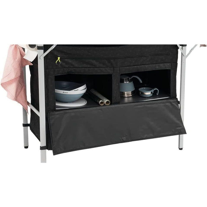 Outwell Magante Camping Kitchen Unit Storage Unit Cupboard Folding Outwell - UK Camping And Leisure