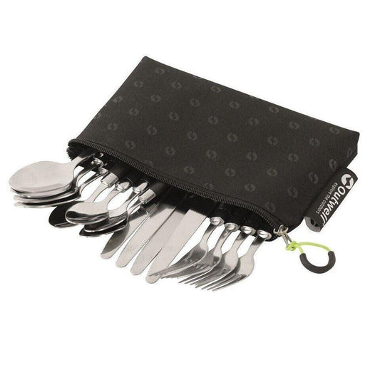 Outwell Pouch Cutlery Set Camping Picnic Cutlery & Carry Case UK Camping And Leisure