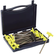 Outwell Premium Spike Heavy Duty Hard Ground Tent Pegs Awning with Peg Puller Outwell - UK Camping And Leisure