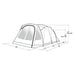 Outwell Springwood 6SG 6 Berth Pole Tent Outwell - UK Camping And Leisure