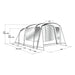 Outwell Tent Ashwood 5 5 Berth Pole Tent UK Camping And Leisure