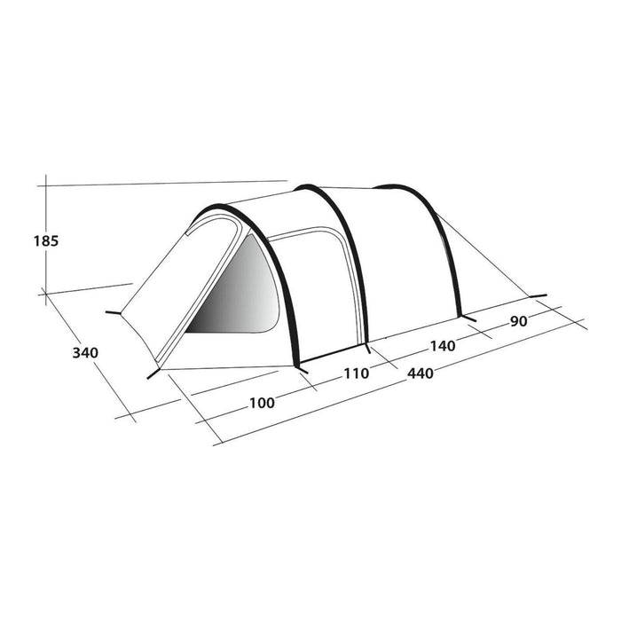 Outwell Tent Earth 5 5 Berth Pole Tent UK Camping And Leisure
