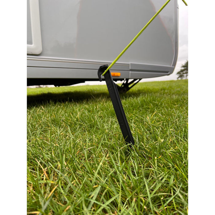 Olpro Pack of 6 Extra Long and Strong 30cm Nylon Tent Peg Olpro - UK Camping And Leisure