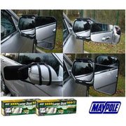 Pair Of Maypole Large Dual Towing Mirror Glass Wing Mirror Extension For Caravan Maypole - UK Camping And Leisure