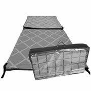 Paradise 2.5 X 8.0M Luxury Awning Carpet Moroccan Style Ground Sheet Grey Royal - UK Camping And Leisure