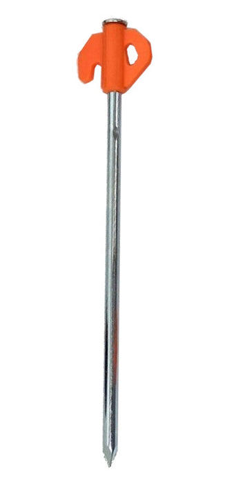 Blue Diamond Hard Ground 20 x Pegs Kit Orange Includes Storage Bag Mallet Puller Blue Diamond - UK Camping And Leisure