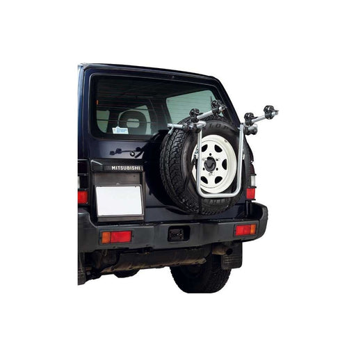 Peruzzo Bike Car Rack 4x4 2 Bike Spare Tyre Fitting Rack 2 Bike Silver Peruzzo - UK Camping And Leisure