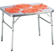 Portable Aluminium Folding Camping Table Camp Active - UK Camping And Leisure