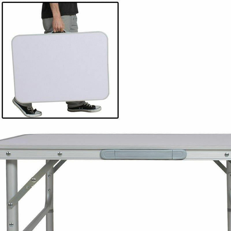 Portable Aluminium Folding Camping Table Camp Active - UK Camping And Leisure