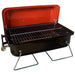 Portable Table Top Gas Barbeque With Lava Rocks Crusader - UK Camping And Leisure