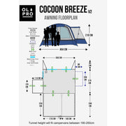 Olpro Cocoon Breeze v2 Campervan Awning Olpro - UK Camping And Leisure