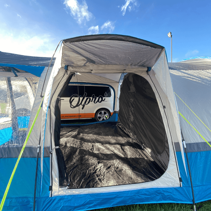 Olpro Cocoon v2 Campervan awning (Fibreglass Poles) Olpro - UK Camping And Leisure