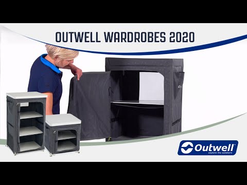 Outwell Tinos Storage Cupboard Side Table Camping Outwell - UK Camping And Leisure