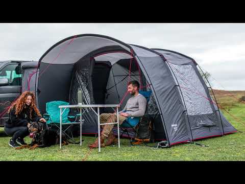 Vango Cove II Drive Away Awning Smoke - Low - VW T5, T6 Campervan 180 - 210 cm Vango - UK Camping And Leisure