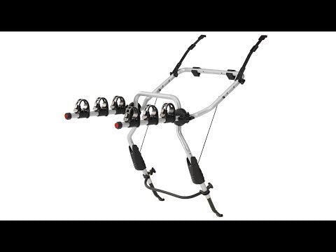 Thule ClipOn 9103 three-bike hanging trunk bike rack aluminium Boot Bike Rack Thule - UK Camping And Leisure