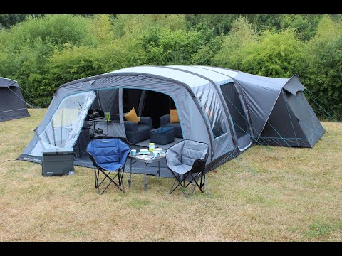 Outdoor Revolution Camp Star 9 Berth 900DSE Inflatable Air Tent bundle with Footprint & Carpet Outdoor Revolution - UK Camping And Leisure