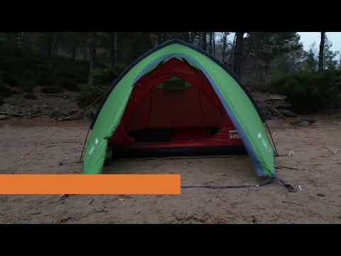 Vango Scafell 200 Pamir Green 2 Person Tent | VW T6, 2 berth, poled, waterproof
