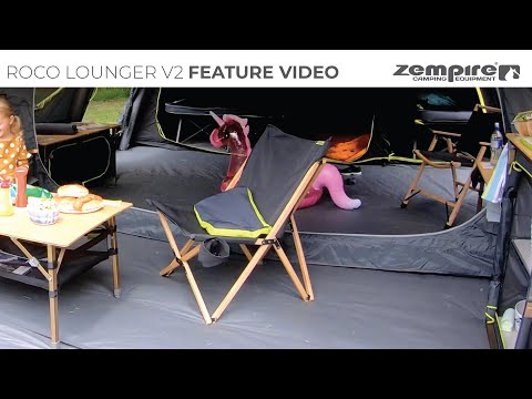 Zempire Roco Lounger V2 Chair Zempire - UK Camping And Leisure