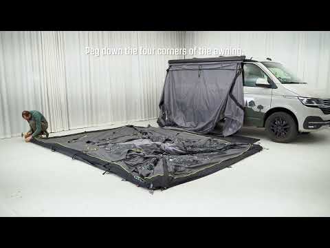 Outwell Jonesville 290SA Flex Drive-Away Awning Campervan 175 - 200 cm Outwell - UK Camping And Leisure