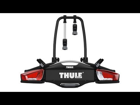 Thule Velo Compact two-bike platform towbar bike rack 13-pin black/aluminium Towbar bike rack Thule - UK Camping And Leisure