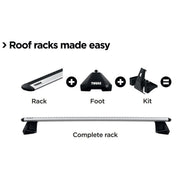 Thule ProBar Evo Roof Bars full kit 392000 710410 image 6