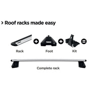 Thule ProBar Evo Roof Bars full kit 390000 710600 186103 image 6