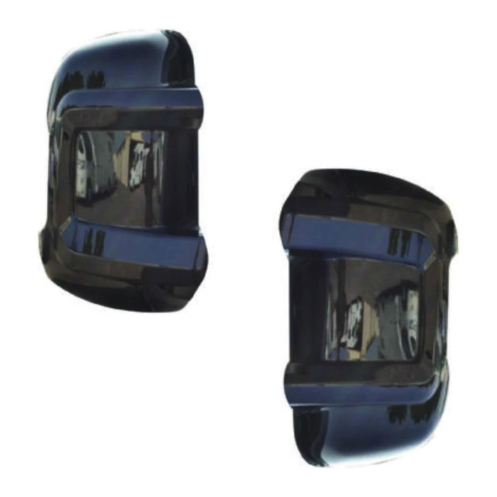 PROTECT-IT Long Arm Mirror Cover Protection Black for Fiat Ducato, Citroen Jumper, Peugeot Boxer after 2006 Protect-It - UK Camping And Leisure