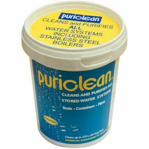 Puriclean 400G Water Purification Treatment Caravan Water System Cleaner 2 Pack UK Camping And Leisure
