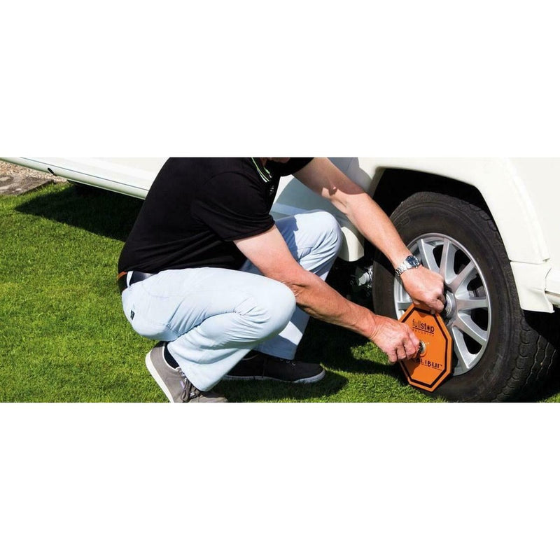 Purpleline Fullstop Excalibur High Security Receiver Wheel Lock Clamp Caravan Purpleline - UK Camping And Leisure