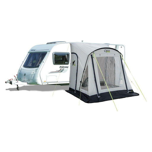 Quest Falcon 220 Super Lightweight Poled Caravan Porch Awning 2022 Quest - UK Camping And Leisure
