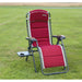 Quest Leisure Bordeaux Pro Relax XL Chair with Side Table Quest - UK Camping And Leisure