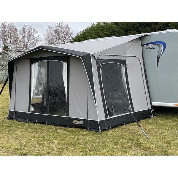 Quest Premium Steel Poled Kensington Caravan Porch Awning Any Season UK Camping And Leisure