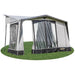 Quest Premium Steel Poled Kensington Caravan Porch Awning Any Season UK Camping And Leisure