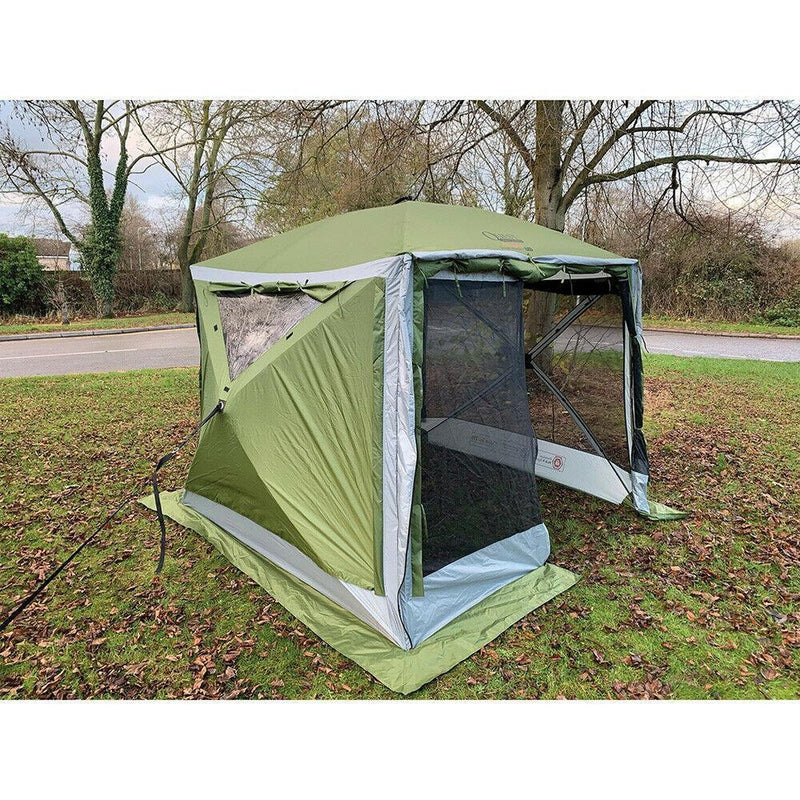 Quest Screen House 4 Pro 4 Quick Pitch Shelter Camping Garden Campervan Hot Tub Quest - UK Camping And Leisure
