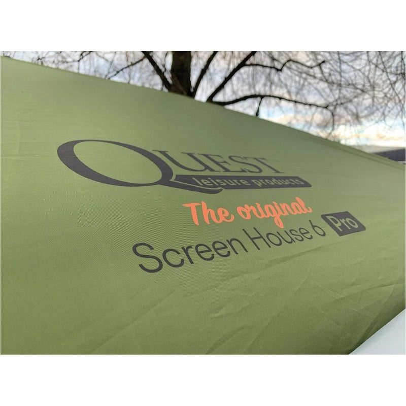 Quest Screen House 6 Pro Quick Pitch Camping Shelter Quest - UK Camping And Leisure