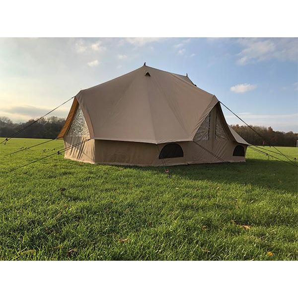 Quest Signature Emperor Glamping Bell Tent 12 Berth Quest - UK Camping And Leisure