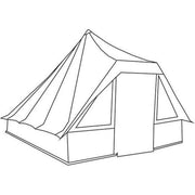 Quest Signature Gobi Glamping Bell Tent 4 Berth Quest - UK Camping And Leisure