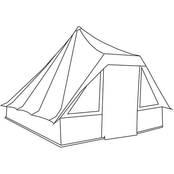 Quest Signature Gobi Glamping Bell Tent 4 Berth Quest - UK Camping And Leisure