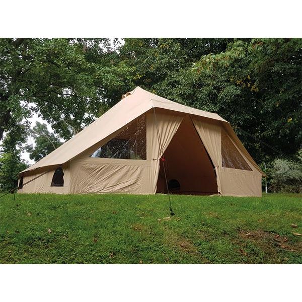 Quest Signature Touareg Glamping Bell Tent 10 Berth UK Camping And Leisure