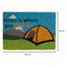 Quest Tent Door Mat Home Is Where You Pitch It Outdoor Heavy Duty Coir UK Camping And Leisure