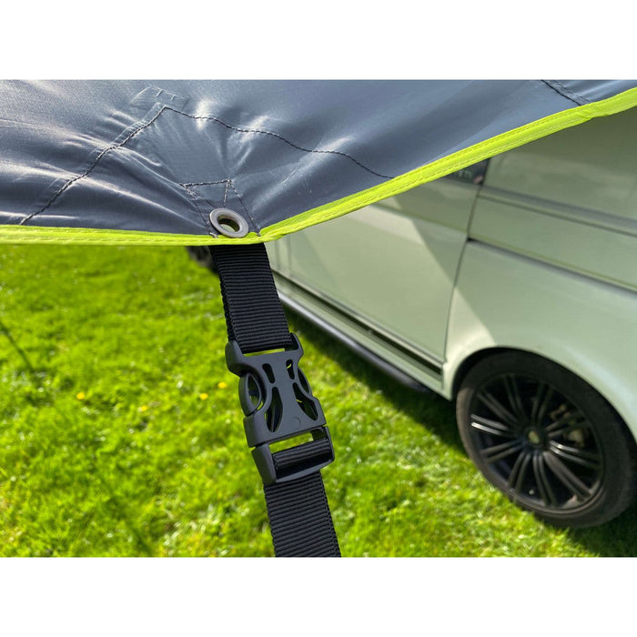 Olpro Rectangle Canopy/Shade (Charcoal) Olpro - UK Camping And Leisure