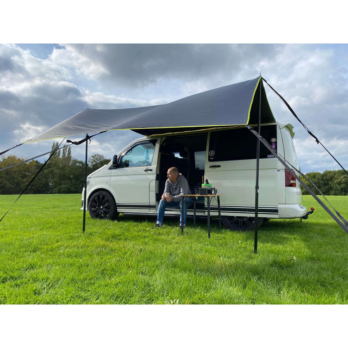 Olpro Rectangle Canopy/Shade (Charcoal) Olpro - UK Camping And Leisure