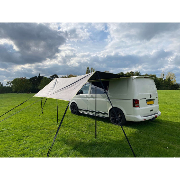 Olpro Rectangle Canopy/Shade (Charcoal) Olpro - UK Camping And Leisure