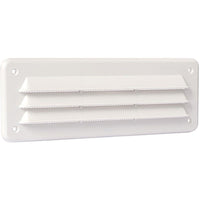 Rectangular Vent 230 x 80mm with mosquito net for Motorhome Caravan