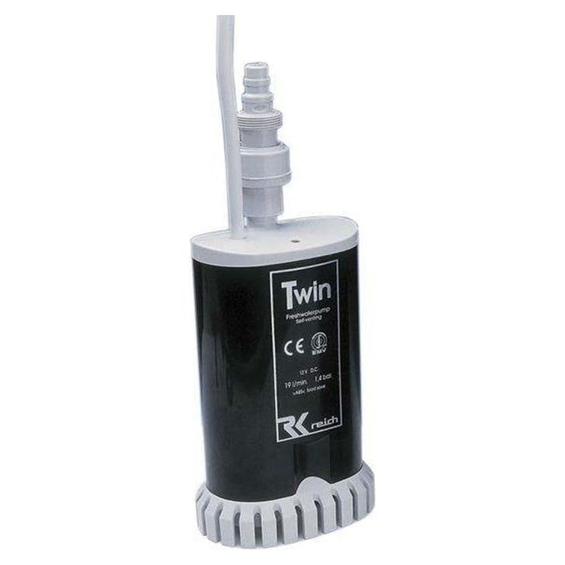 Reich 19 Litre Per Minute Twin Submersible Water Pump Motorhome Caravan Reich - UK Camping And Leisure