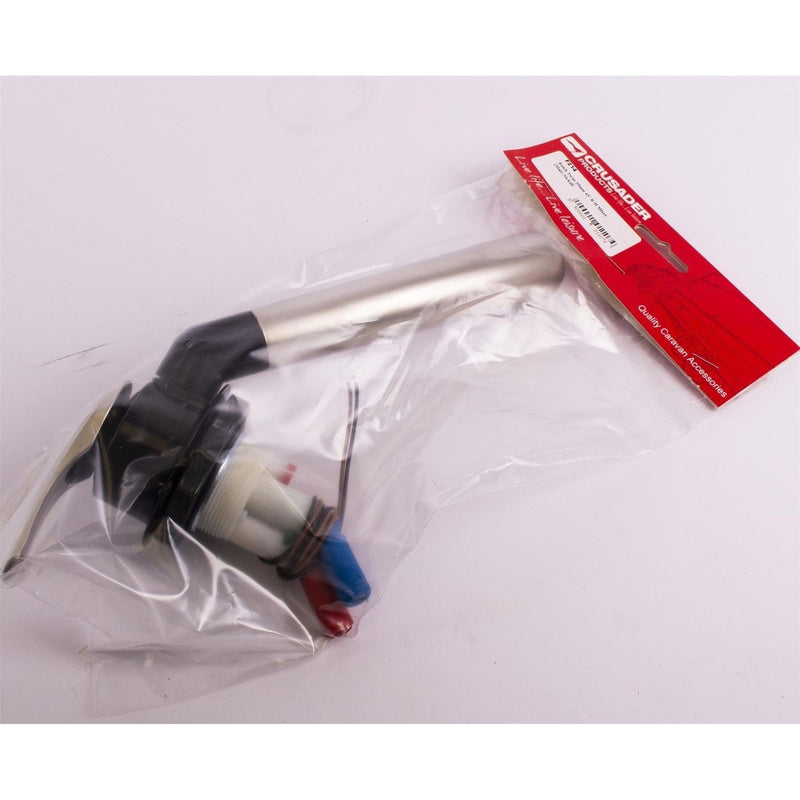 Reich Twist Swift Caravan Or Motorhome Single Lever Mixer Tap R/H Satin Reich - UK Camping And Leisure