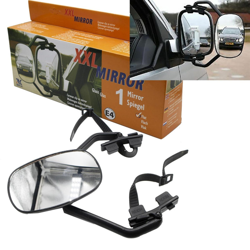 Reich XXL Large Caravan Towing Mirror, Vans, 4x4. Superb Quality x2 Reich - UK Camping And Leisure