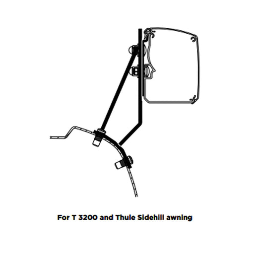 Thule Adapter T 3200 Omnistor Awnings Compact Van for Ford Custom V710 (LHD) Thule - UK Camping And Leisure