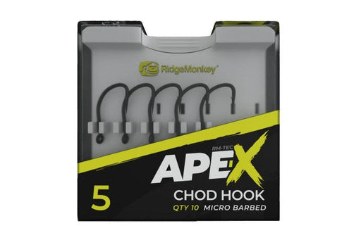 RidgeMonkey Ape-X Chod Barbed size 5 RidgeMonkey - UK Camping And Leisure